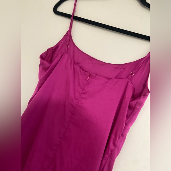 PINK Fashion Nova Girly Dress Silk - Picture 4 of 5